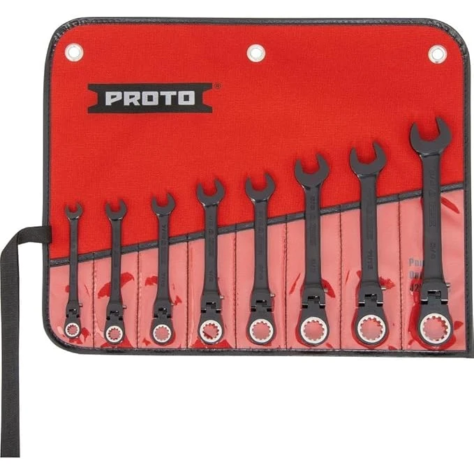 Stanley Proto industrial combination wrench set for heavy-duty and high-torque applications