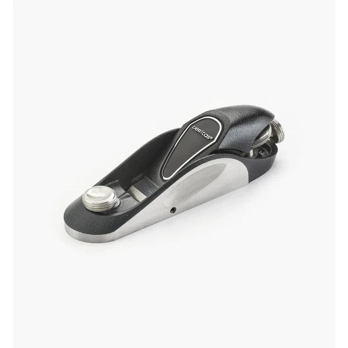 Veritas DX60 low-angle block plane with adjustment mechanism visible